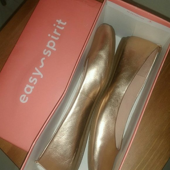 Easy Spirit Shoes - SOLD Easy Sprit ballet flats size 7 rose gold